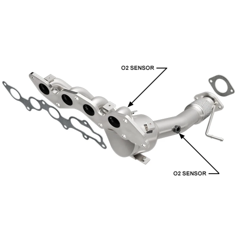 Magnaflow-Konverter DF 10-13 Mazda 3 2.0L Krümmer