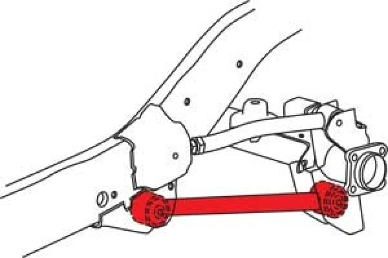 SPC Performance Unterer Lenker mit X-Achse für Jeep JK