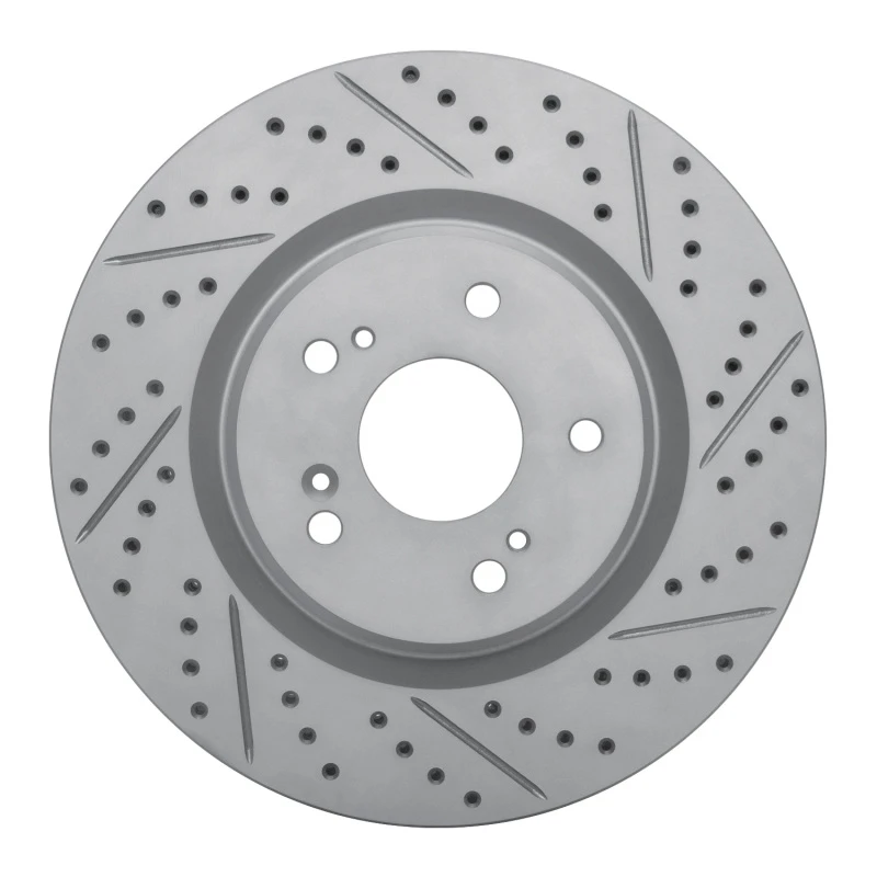 DFC 19-26 Acura Rdx Front Right Drilled & Slotted Geoperformance Rotor
