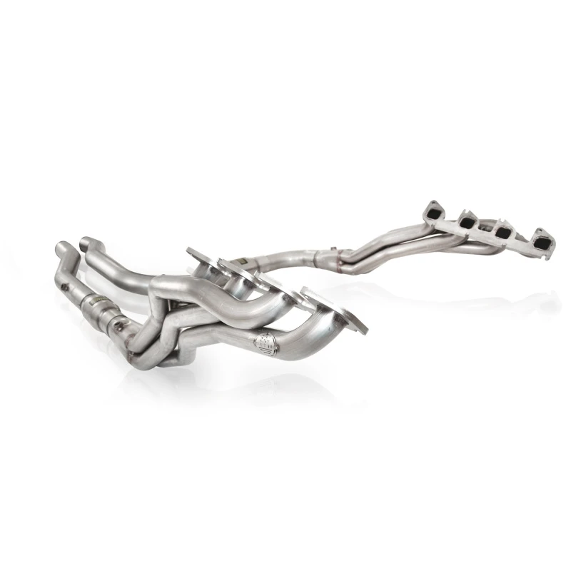 Stainless Power 2010-14 F-150 Raptor 6.2L Header 1-7/8in Primaries 3in High-Flow Kat X-Rohr
