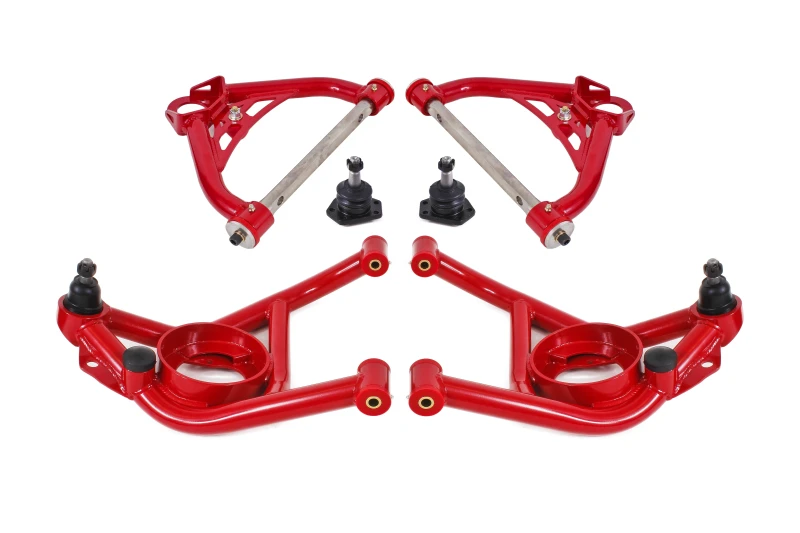 BMR 70-81 2nd Gen F-Body Upper And Lower A-Arm Kit - Red