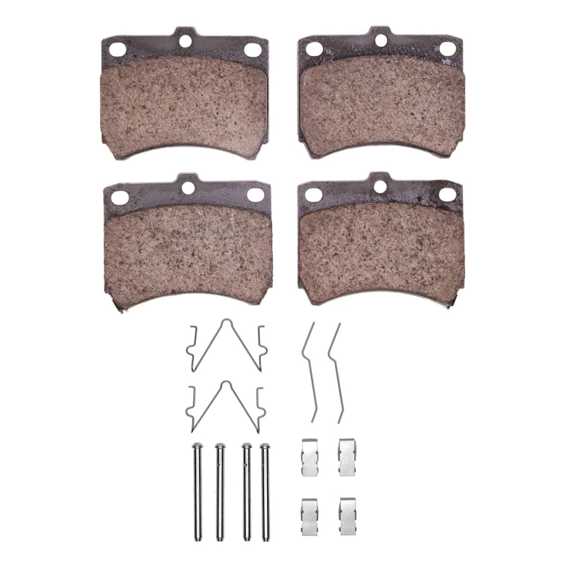 DFC 88-93 Ford Festiva Front 4000 HybriDynamic Brake Pads and Hardware Kit