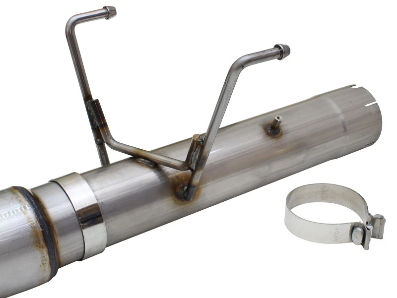 aFe MACHForce XP Auspuff Large Bore 5in DPF-Back Alu. 13-15 Dodge Trucks L6-6.7L (td) *Polierter Endschalldämpfer