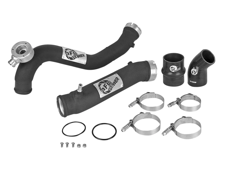 aFe BladeRunner 3-Zoll-Alu-Heiß- und Kalt-Ladeluftschlauch-Kit 2019 Ford Ranger 2.3L (t)