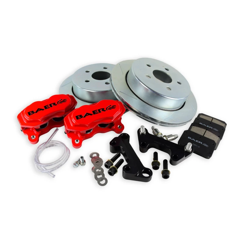 Baer Brakes 20-25 Jeep Gladiator 13in SS4 Rear SZ Brake Kit - Monster Green