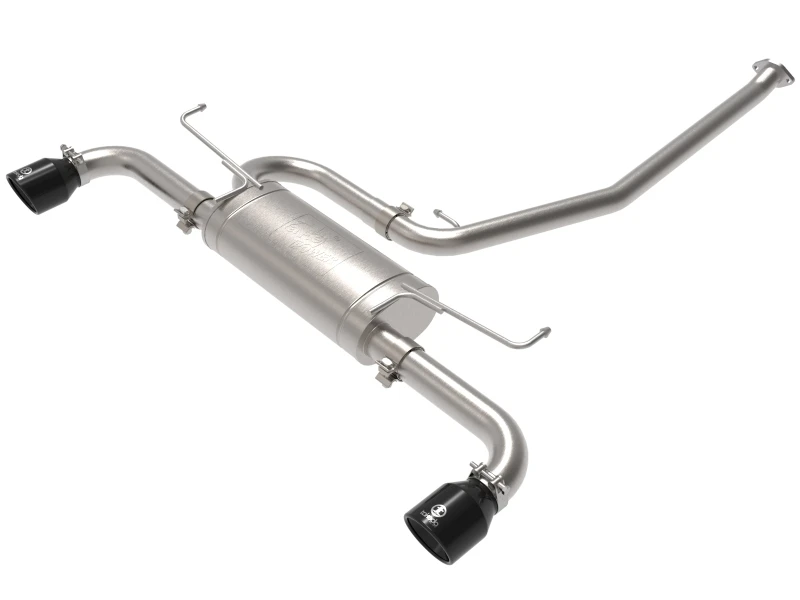 aFe POWER Takeda 19-21 Toyota RAV4 L4-2,5L 304SS CB Auspuff mit schwarzen Endrohren