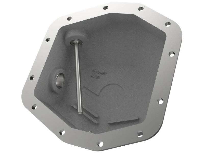 aFe Street Series Hinterachs-Abdeckung Schwarz mit bearbeiteten Rippen 20+ Jeep Gladiator JT (Dana M220)