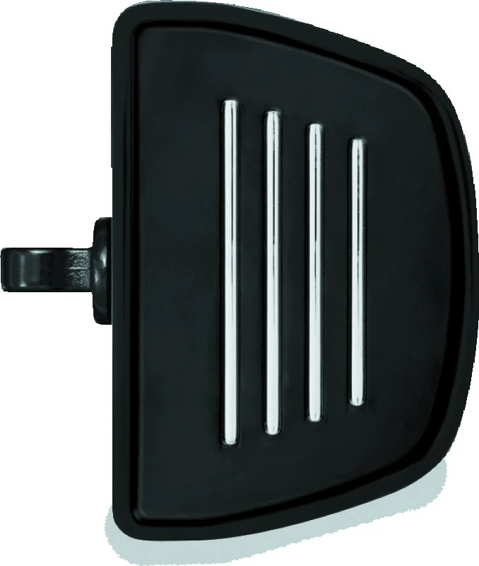 Kuryakyn Premium Mini Boards mit männlichen Montageadaptern in Schwarz
