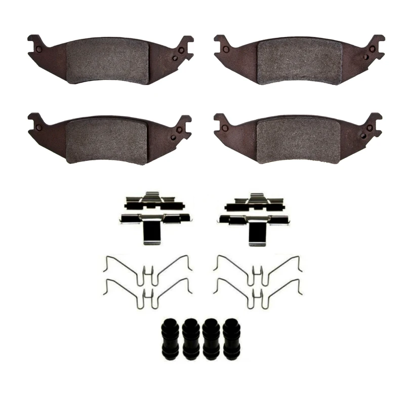 DFC 04-06 Ford E-150 Club Wagon Rear 4000 HybriDynamic Brake Pads and Hardware Kit