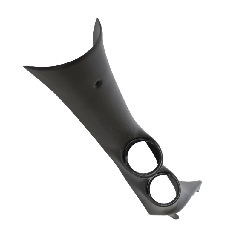 Autometer 07-08 Chevy Silverado/Duramax / 07-08 GMC Sierra/Duramax Black Dual Pillar Pod