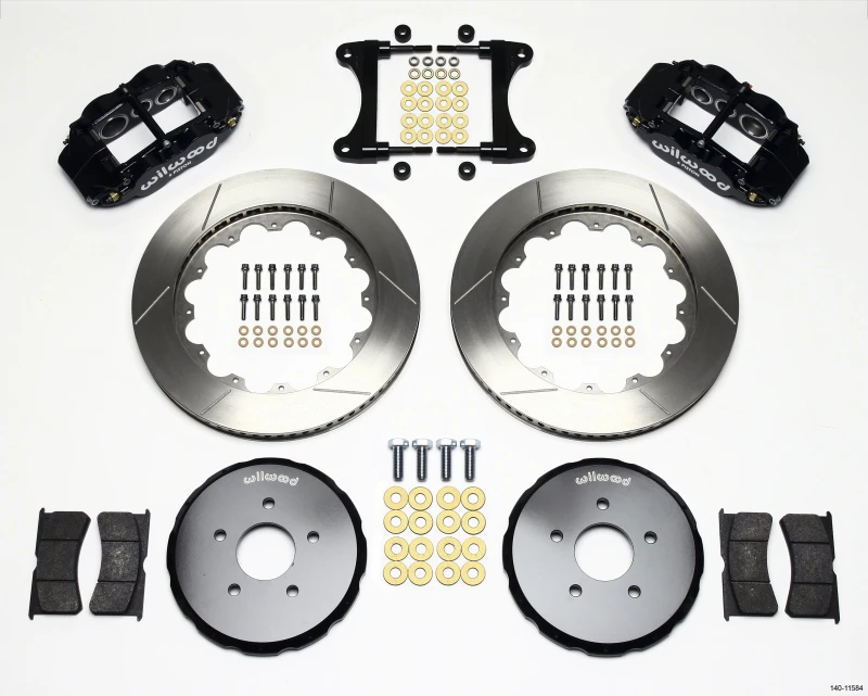 Wilwood Narrow Superlite 6R Vorderes Hut-Kit 14,00 Zoll Nissan 370Z/Fiti G37