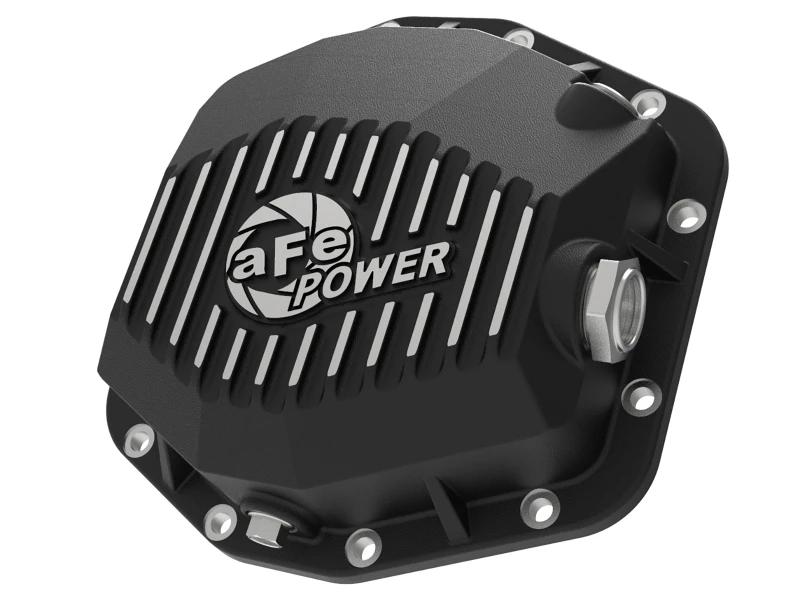 aFe Pro Series Hinterachs-Differential-Abdeckung Schwarz 2018+ Jeep Wrangler (JL) V6 3.6L (Dana M220)