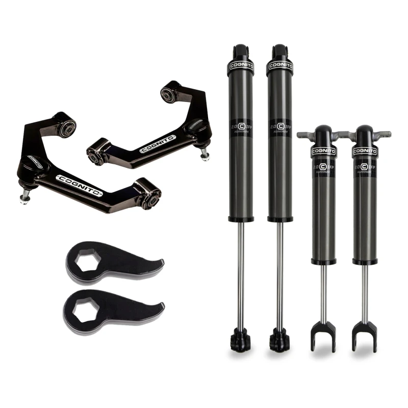 Cognito 3-Inch Performance Leveling Kit with 2.0 IFP Shocks