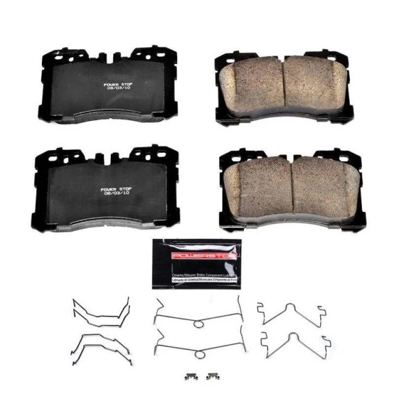 powerstop_Z23-1282-67944f05783aa Power Stop 07-17 Lexus LS460 Front Z23 Evolution Sport Brake Pads w/Hardware