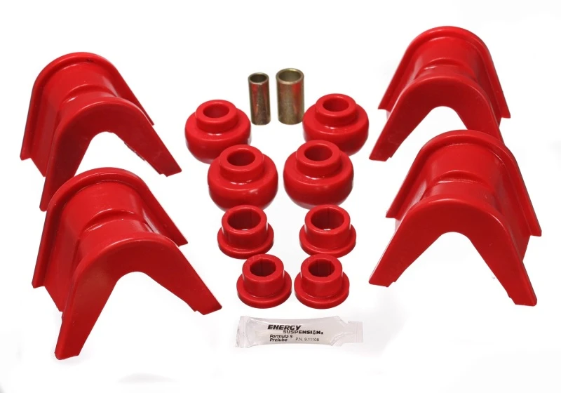 Energy Suspension Fd C-Bush 2 Grad - Rot
