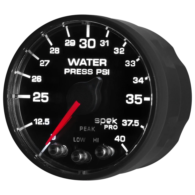 Autometer Spek-Pro - Nascar 2-1/16 Zoll Wasserdruck 0-40 psi Bfb
