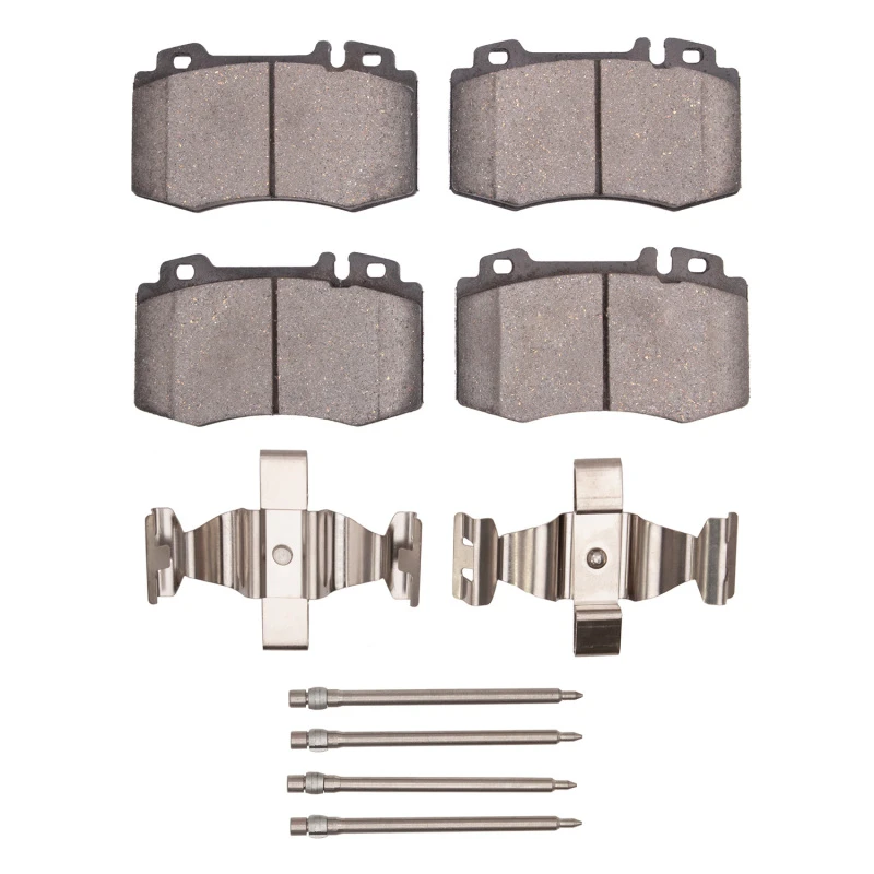 DFC 02-06 Mercedes-Benz SL500 Front 5000 Advanced Low Metallic Brake Pads and Hardware Kit