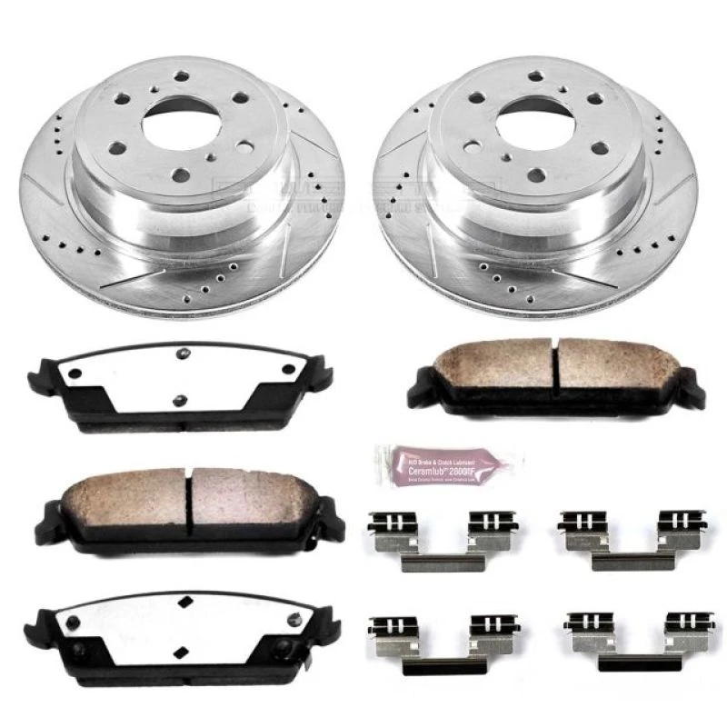 powerstop_K2083-36-67945d02a073e Power Stop 07-14 Cadillac Escalade Rear Z36 Truck & Tow Brake Kit