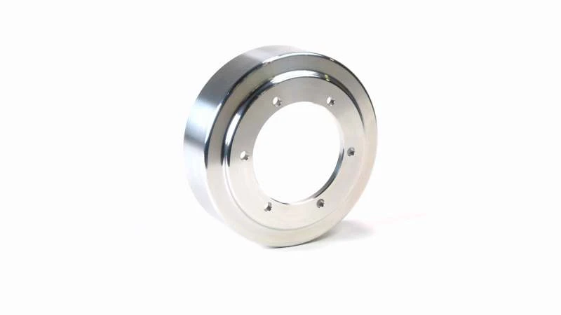 Fleece Performance 13-18 Dodge 2500/3500 Cummins Lüfterantriebs-Riemenscheibe (Bare Aluminium-Finish)