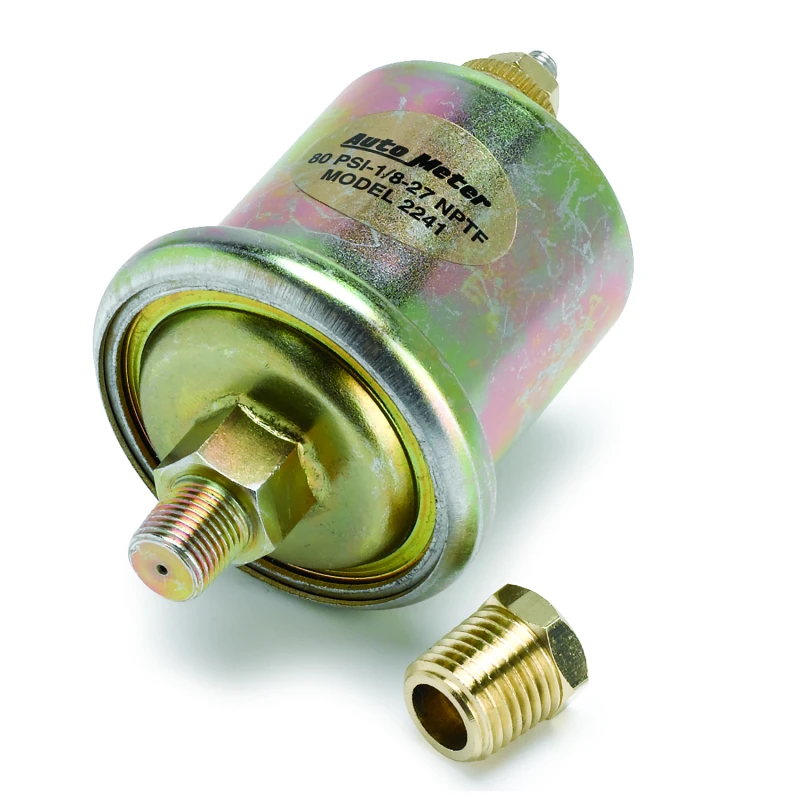 Autometer Öldrucksensor 0-80PSI 1/8in NPT-Männlich für kurze Sweet-Elektronik
