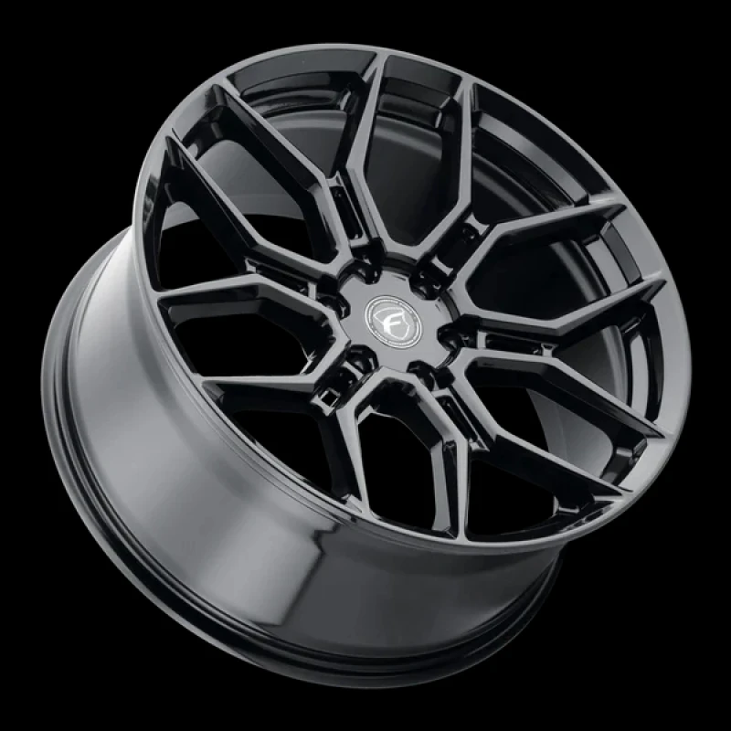 Forgestar X12 22x10 / 6x135 BP / ET30 / 6.68in BS Gloss Black Wheel