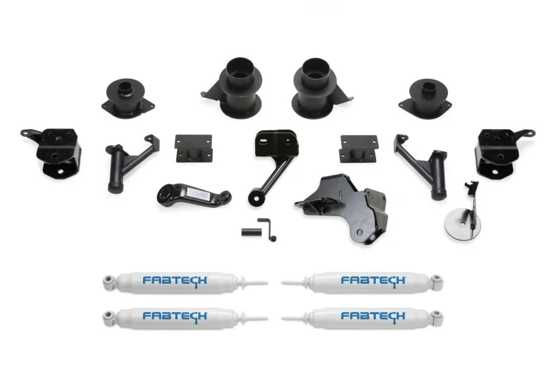 Fabtech 19-22 Ram 2500 4WD 5 Zoll Basis-Kit mit Perf. Shks