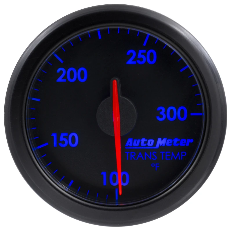 Autometer Airdrive 2-1/6in Trans Temperature Gauge 100-300 Degrees F - Black