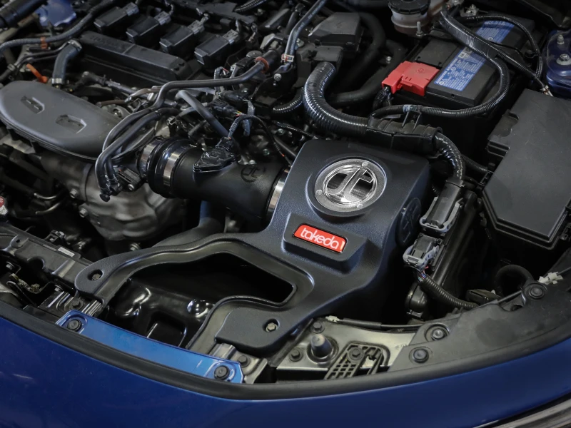 aFe 22-23 Honda Civic L4 1.5L (t) Takeda Momentum Kaltluft-Einlasssystem mit Pro DRY S Filter