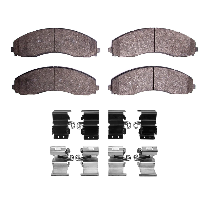 DFC 17-24 Ford F-450 Super Duty Front/Rear Ultimate Duty Performance Brake Pads and Hardware Kit