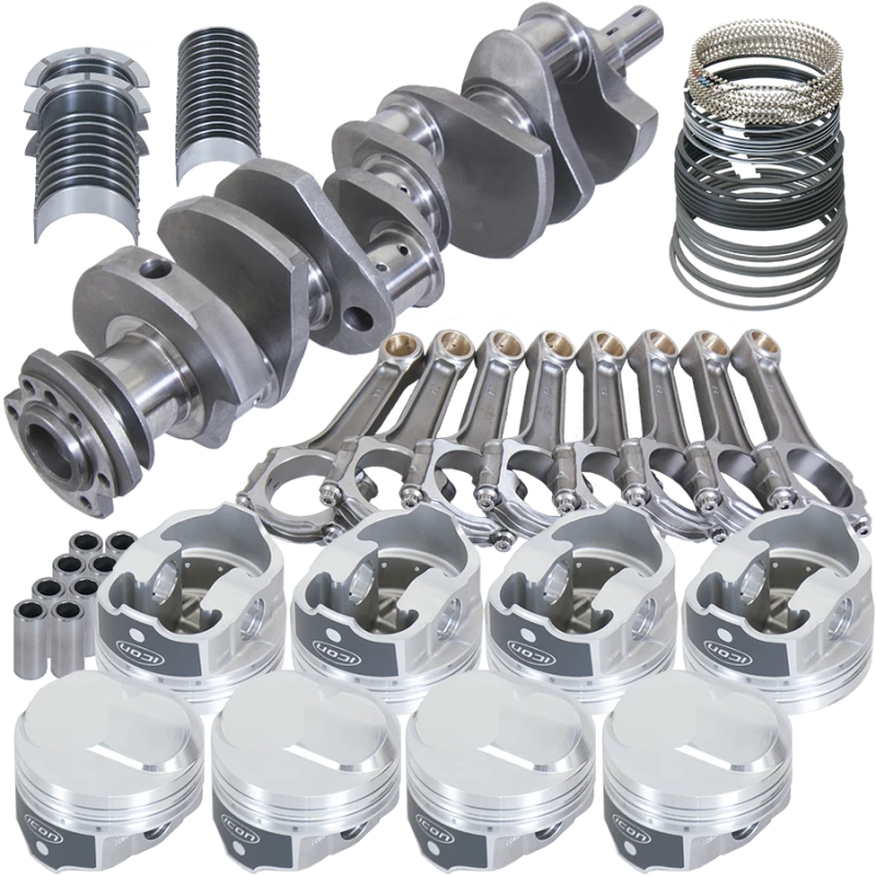 Eagle Chevy 454 4.000in Kurbelwelle 6.135in I-Träger Pleuel 43cc Kuppel 4.320in Kolben Rotierende Baugruppe