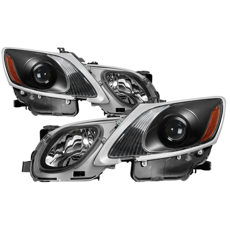 spyder_5075888-6794cf3b75795 Xtune Lexus Gs 06-11 OE Projector Headlights (w/AFS. Hid Fit) Black PRO-JH-LGS06-AFS-AM-BK