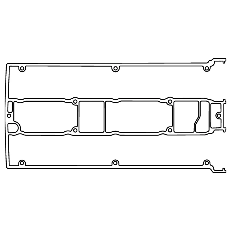 Cometic Ford EAO Cosworth YB.060in AFM Ventildeckeldichtung - Spätere Motoren
