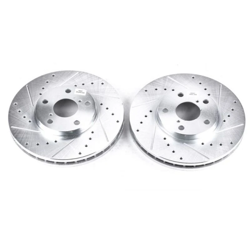 powerstop_JBR716XPR-67945efe9f820 Power Stop 93-05 Lexus GS300 Front Evolution Drilled & Slotted Rotors - Pair