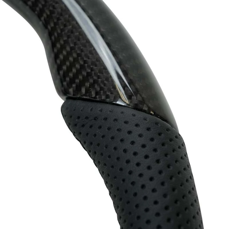 NRG 12-23 Toyota Tacoma OEM Plus Carbon Fiber Steering Wheel w/ Black Stitch & Red Center Mark