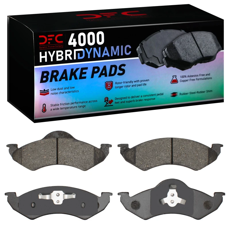 DFC 00-02 Dodge Durango Front 4000 Hybridynamic Brake Pads