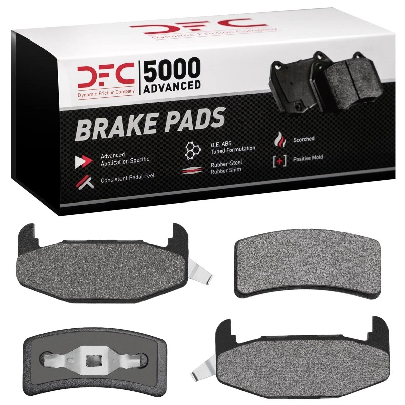 DFC 88-94 Buick Regal Rear 5000 Advanced Semi Metallic Brake Pads