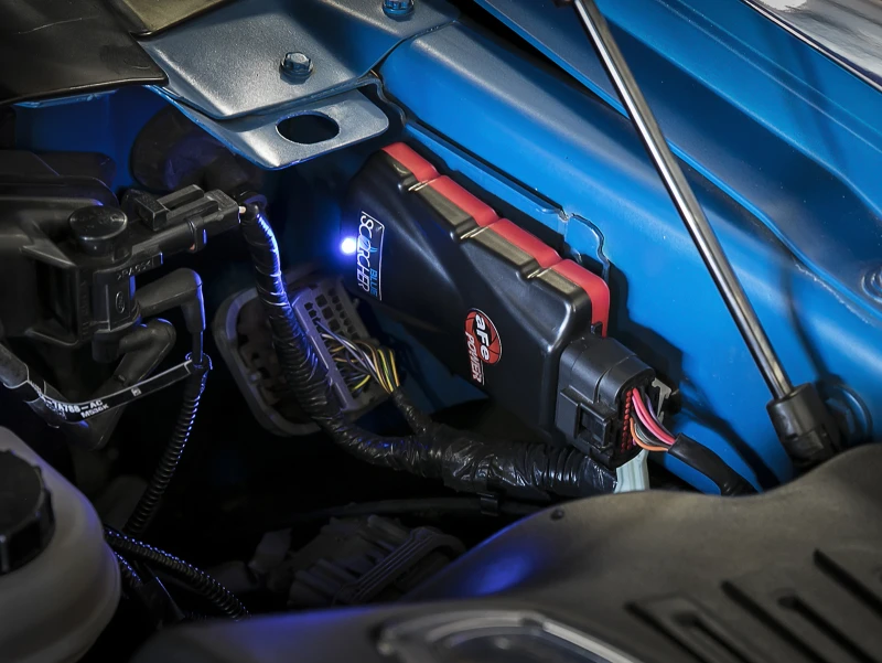 aFe Power 18-21 Jeep Wrangler JL 2.0L (t) Scorcher Blue Bluetooth Leistungsmodul