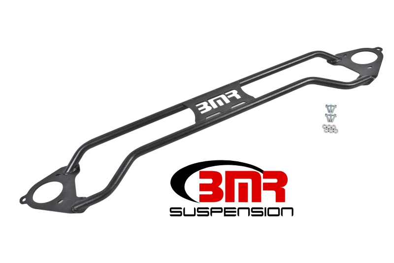 BMR 16-17 6. Generation Camaro Front Twin Tube Design Strut Tower Brace - Schwarz Hammertone