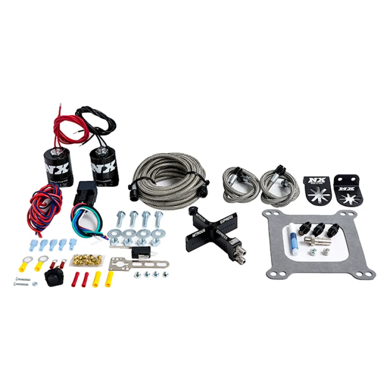 Nitrous Express 4150 Covert Crossbar Plate System Stage 6 50-300HP für Universal
