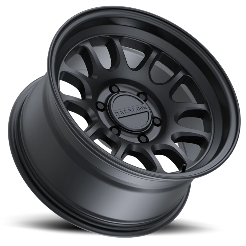 Raceline 958B Rogue 17X8.5 / 5X127 / 0mm Offset 78.1 Bore - Satin Black