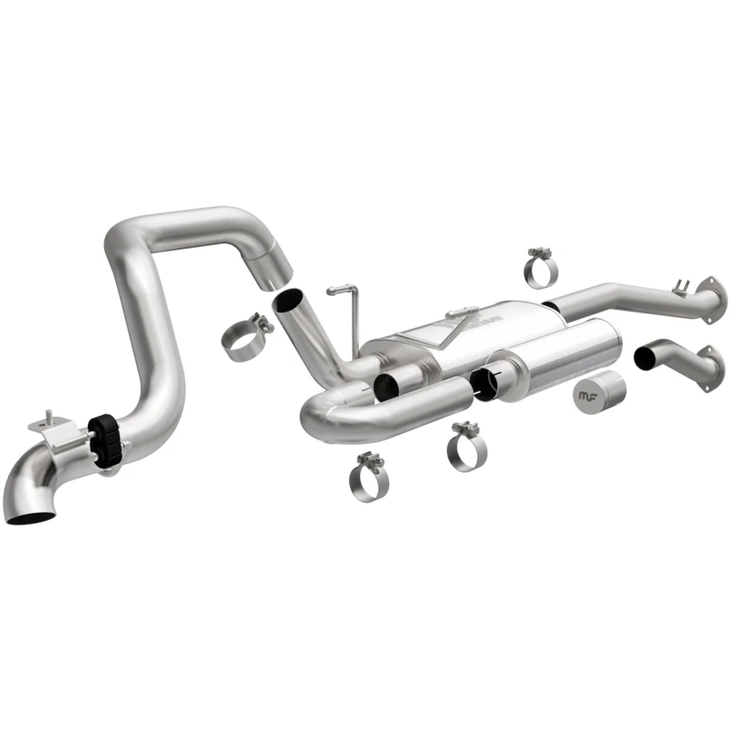 MagnaFlow 98-02 Toyota 4Runner Overland-Serie Kat-Back-Leistungs-Auspuffanlage