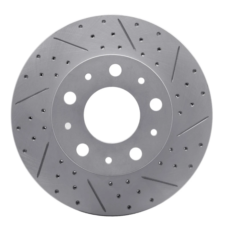 DFC 14-26 Ram Promaster 3500 Front Right Drilled & Slotted Geoperformance Rotor