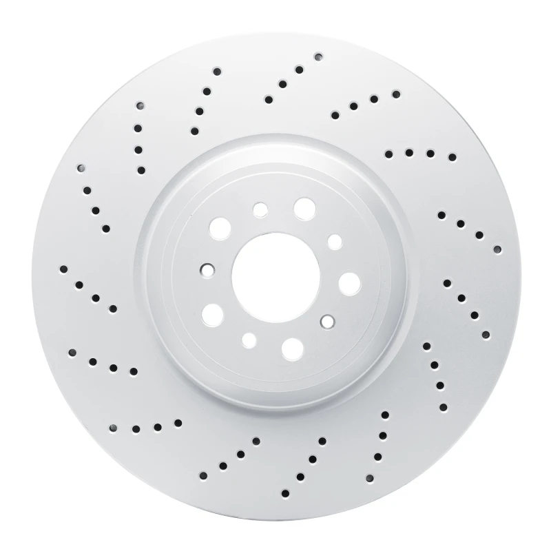 DFC 21-25 BMW M3 Left Front Drilled GeoSPEC Coated Rotor