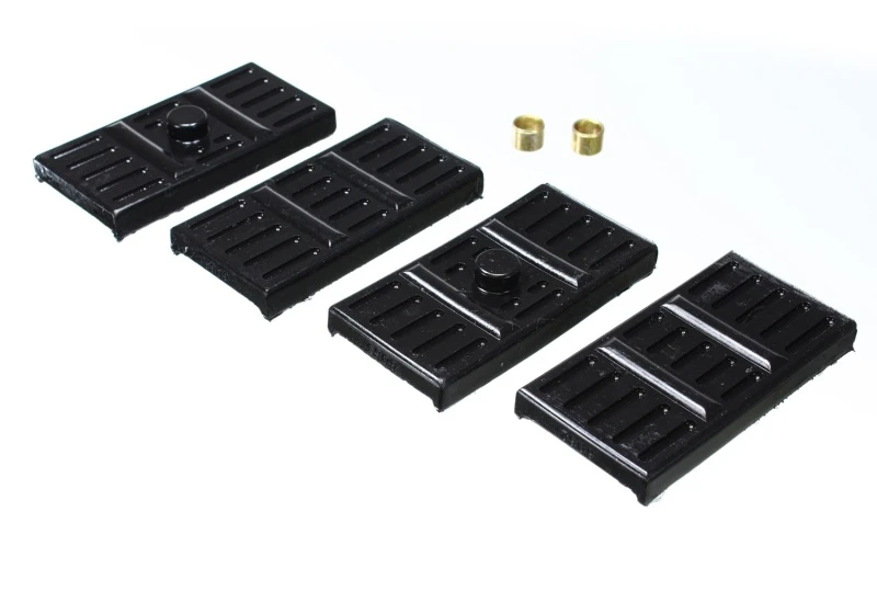 Energy Suspension 67-69 Camaro / 62-74 Nova/Chevy II / 67-69 Firebird Schwarzes Mono-Leaf-Feder-Isolator