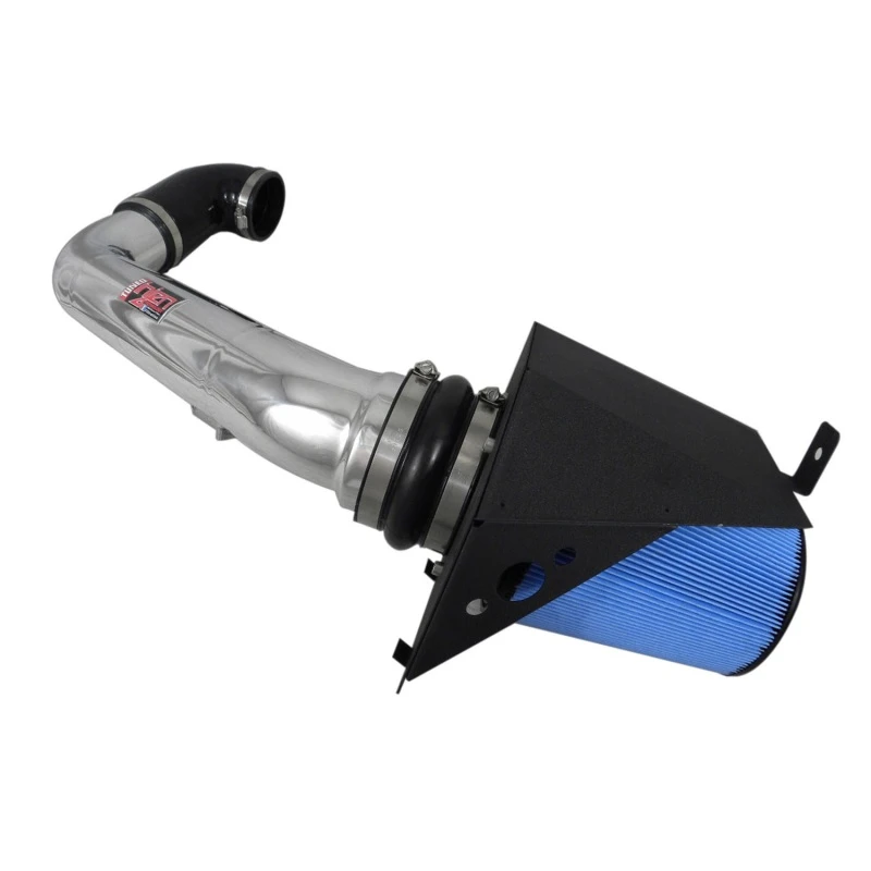 Injen 09-10 Ford F-150 V8 5.4L Wrinkle Black Power-Flow-Luftansaugsystem