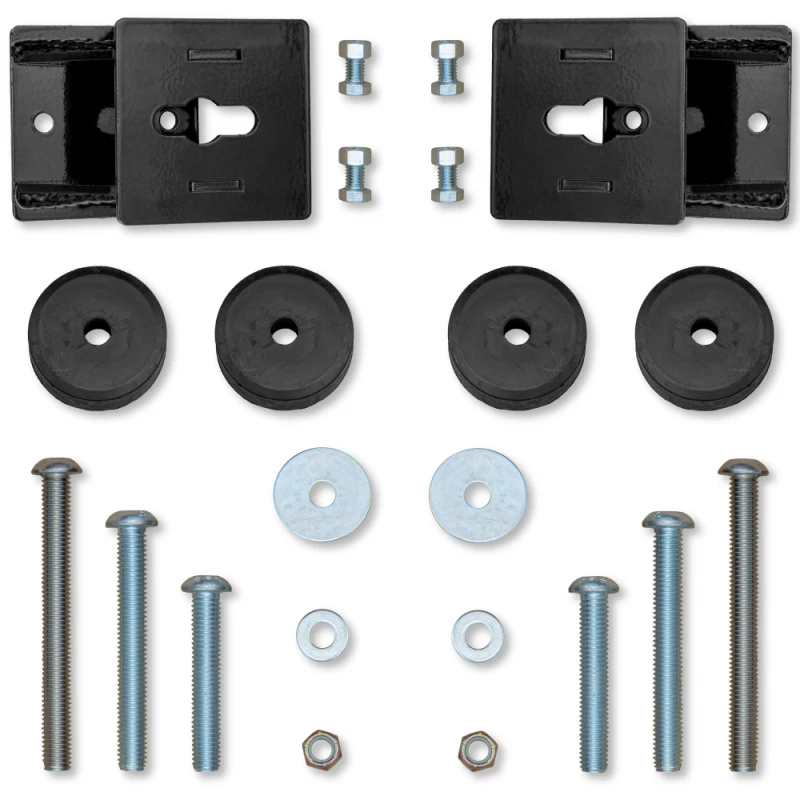 Rock Krawler Stackable Rear Bump Stops Kit für 07-18 Jeep Wrangler JK/JKU