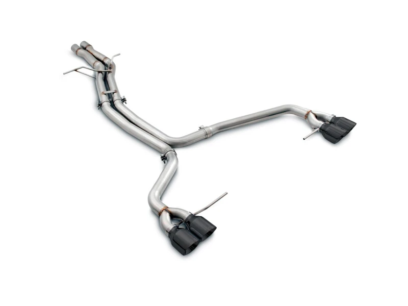 AWE Tuning Porsche Macan Touring Edition Auspuffsystem - Diamantschwarz 102mm Endrohre
