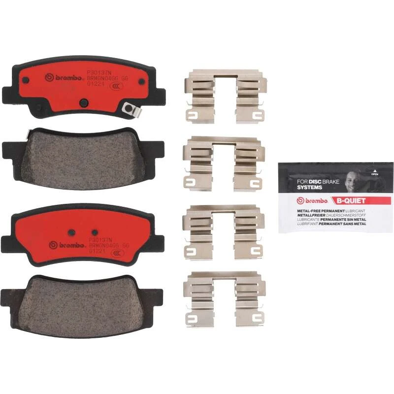 Brembo OE Ceramic Bremsbeläge hinten für 21-24 Hyundai Sonata / 22-24 Tucson / 21-24 Kia K5 / 23-24 Sportage
