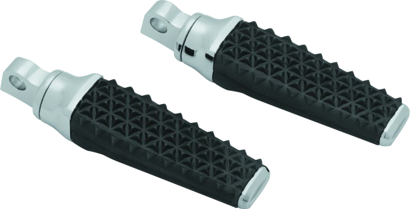 Kuryakyn Thresher Pegs With Adapter Chrome