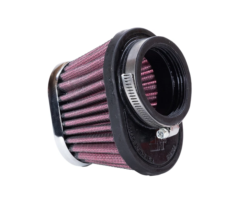 K&N Filter Universal Clamp-On Filter 2in Flange / 2-23/32in Base / 3in x 2in Top / 2-3/4in Height